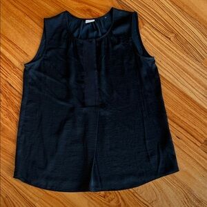 CAbi Black Sleeveless Blouse
